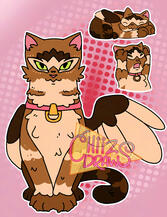 updated version of my meowl oc athena